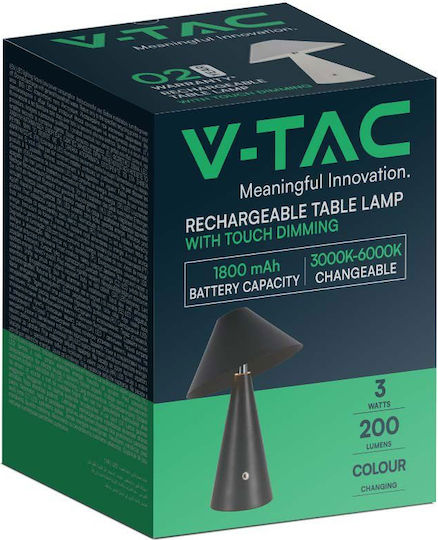 V-TAC Декоративна Лампа Черен