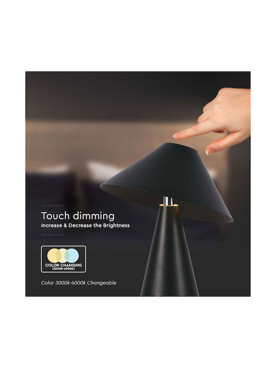 V-TAC Dekorative Lampe Schwarz