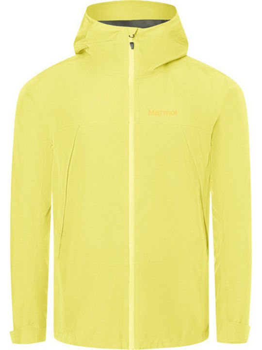 Minimalist Winter Jacket Waterproof Yellow