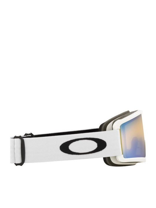 Oakley Target Line S Μάσκα Σκι & Snowboard Ενηλίκων Κίτρινη με Φακό σε Κίτρινο Χρώμα