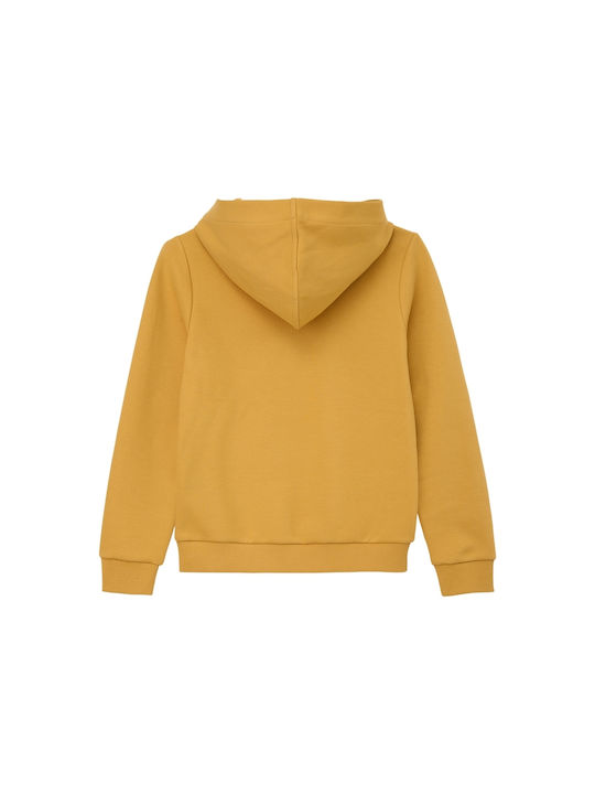 S.Oliver Kids Sweatshirt with Hood Yellow