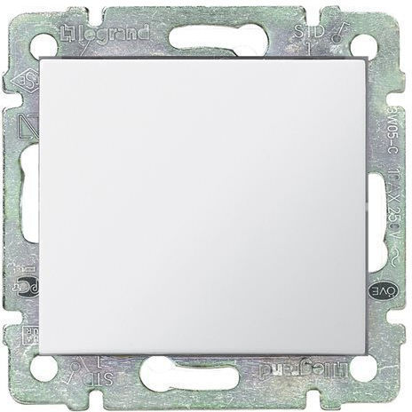 Legrand Valena 06 Χωνευτός Διακόπτης Τοίχου Μονός χωρίς Πλαίσιο Aller Retour Ivory