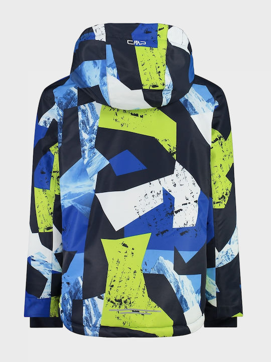 Kids' Sports Jacket Windproof with Hood Blue