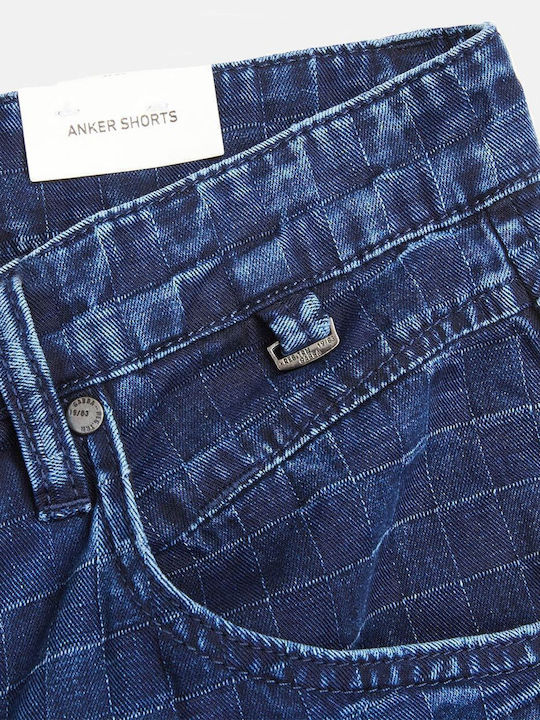 Herrenshorts Jeans Marineblau