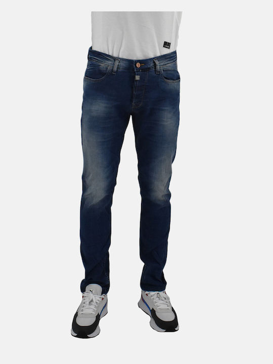 A71 Herren Jeanshose in Loose Fit Marineblau