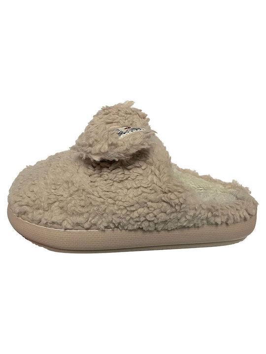 Ustyle Women's Slippers Beige