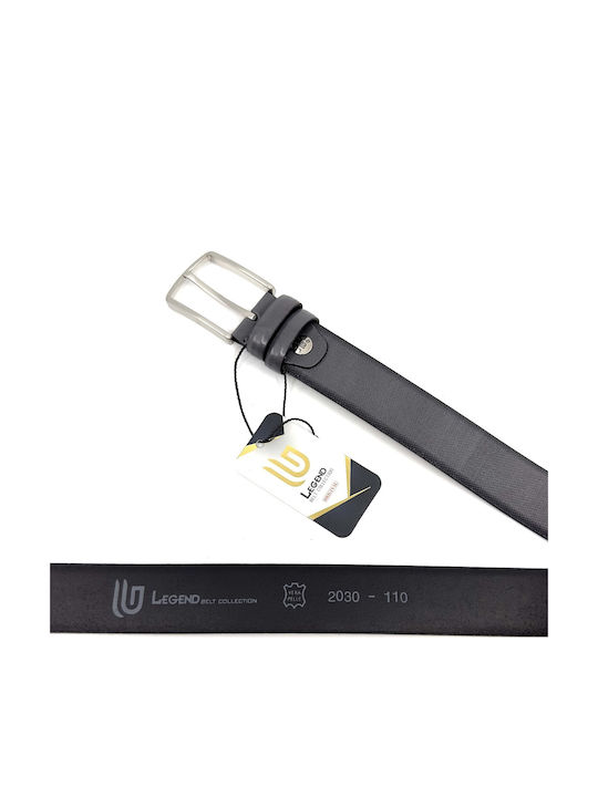 Herren Gürtel Leder Gray