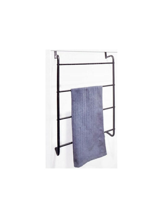 vidaXL Freistehender Kleiderständer Badezimmer Einzeln ​73x73cm Schwarz