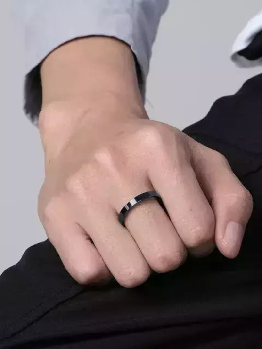 Bode Ring Small Wedding Band made of Steel