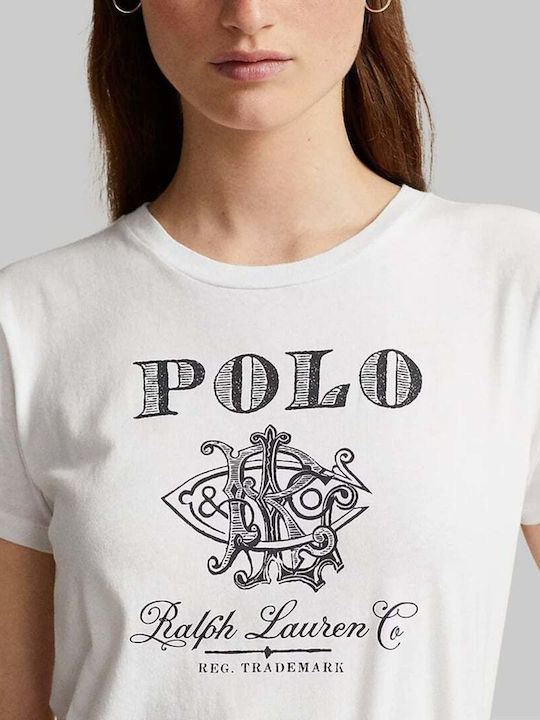 Ralph Lauren Γυναικείο T-shirt Λευκό