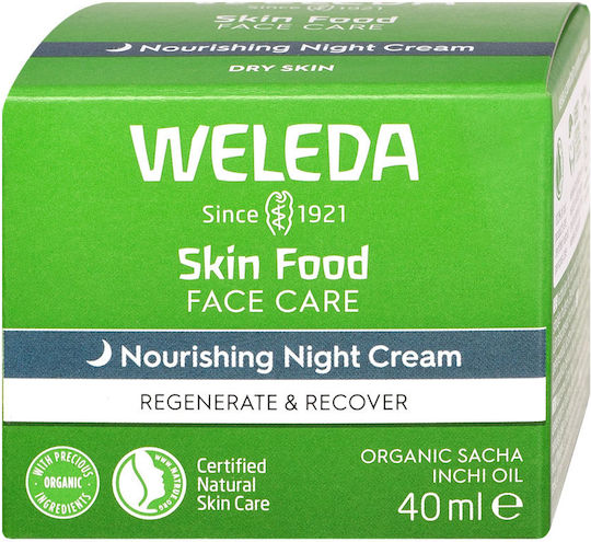 Weleda Skin Food Creme Gesicht Nacht mit Centella Asiatica 40ml