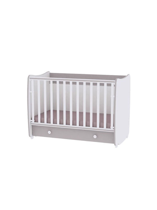 Lorelli Pătuț Bebeluși Dream White / Light Oak pentru Saltea 70x140cm Lorelli Pătuț Bebeluși Dream White / Light Oak pentru Saltea 70x140cm