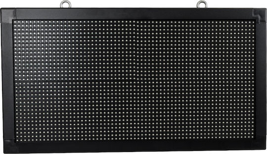 GloboStar Κυλιόμενη Πινακίδα LED Διπλής Όψης Αδιάβροχη 70x38.5cm Πορτοκαλί