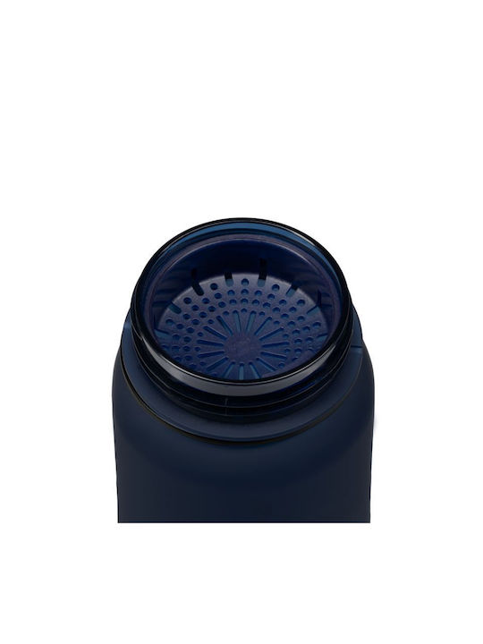 Alpinus Αθλητικό Παγούρι Πλαστικό 650ml Μπλε