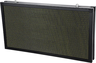 GloboStar Display LED Beschriftung Doppelseitig Wasserdicht 102x54.5cm Weiß