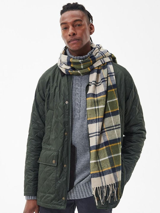 Barbour Women's Wool Scarf Green