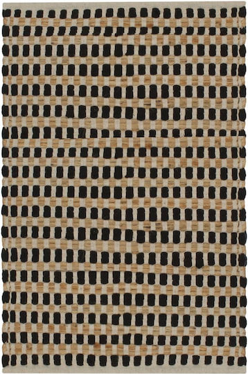 vidaXL Bath Mats Set Jute Toilet 133220 Black Velvet-Black Metal