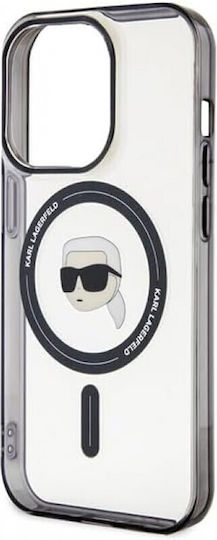 Karl Lagerfeld Karl`s Head Magsafe Back Cover Πλαστικό Διάφανο (iPhone 15)
