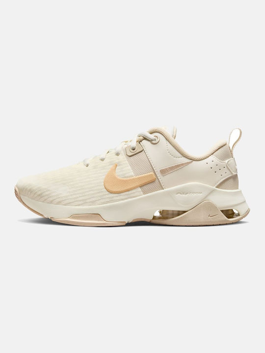 Nike Training Zoom Bella 6 Sport Shoes for Training & Gym Beige