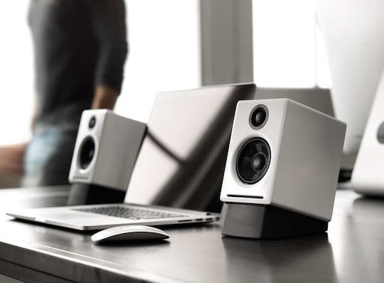 Audioengine A2+ Αυτοενισχυόμενα Ηχεία 2 Δρόμων 60W (Ζεύγος) Λευκό