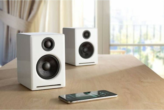 Audioengine A2+ Αυτοενισχυόμενα Ηχεία 2 Δρόμων 60W (Ζεύγος) Λευκό