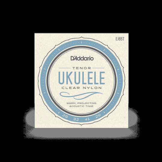Daddario Set of Nylon Strings for Ukulele Tenor Ukulele Nylon 28 - 41"