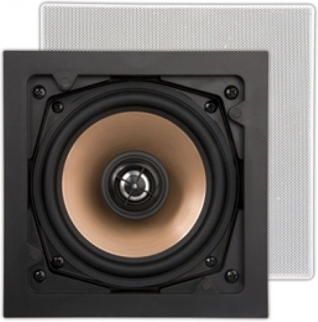Artsound HPSQ525 Passive In Wall Installation Speakers 100W Pair 17x8x17cm White