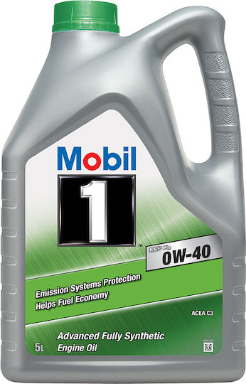 Mobil ESP X3 Synthetisch,Polyester/Cotton/Leather Autopflegeöl 0W-40 5Es