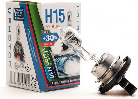 Photon Lamps Car H15 Halogen 24V 60W 1pcs