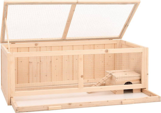 vidaXL Клетка за гризачи 104x52x38см