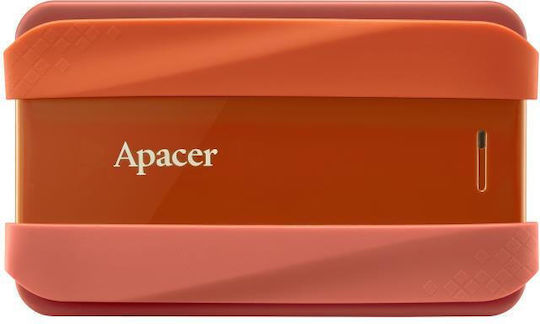 Apacer AC533 USB 3.2 Εξωτερικός HDD 2TB 2.5" Κόκκινο