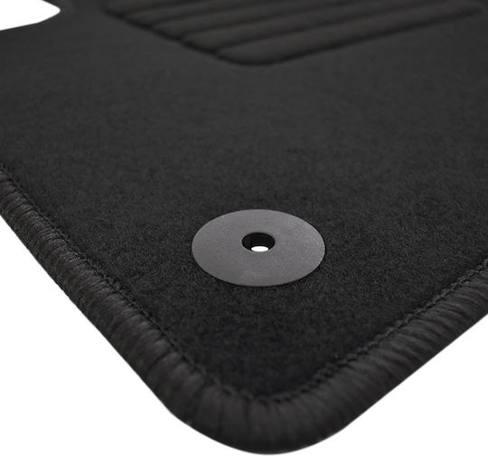 Rigum Set of Front and Rear Mats 4pcs for Seat Altea Black