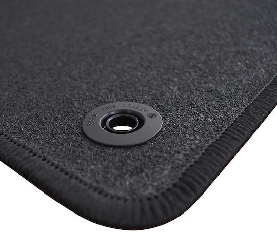 Rigum Set of Front and Rear Mats 4pcs for Mazda 6 2002 2008 Black