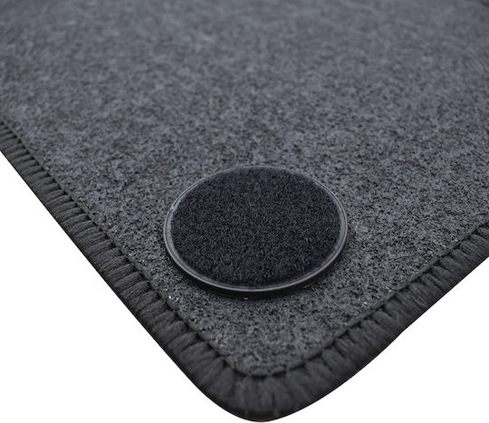 Rigum Set of Front and Rear Mats 4pcs for BMW X4 2018+ Black