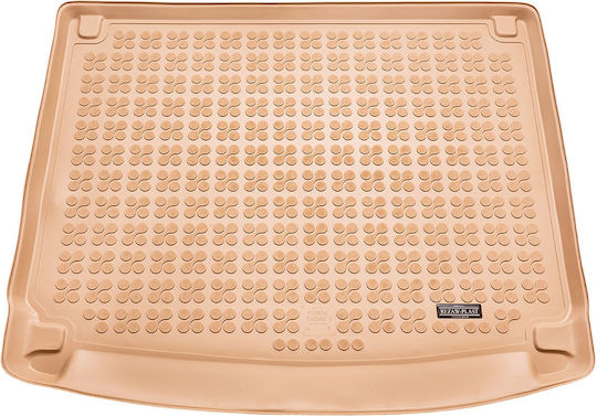 Rezaw Plast Kofferraummatten Wannenartig 1Stück aus Gummi für Porsche Cayenne 2010 Beige