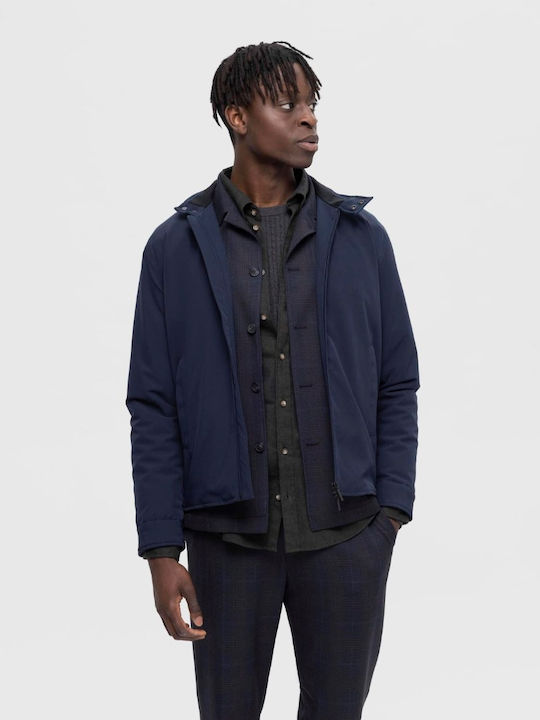 Winter Jacke Wasserdicht Blau