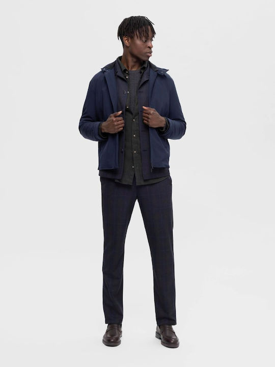 Winter Jacke Wasserdicht Blau