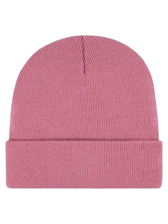 Converse Beanie Unisex Beanie Gestrickt in Rosa Farbe