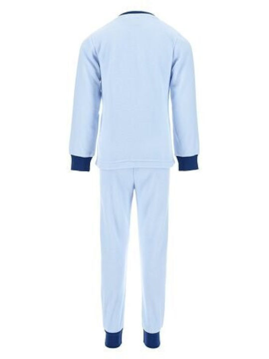 Disney Kids' Pajamas Winter Fleece Light Blue Frozen