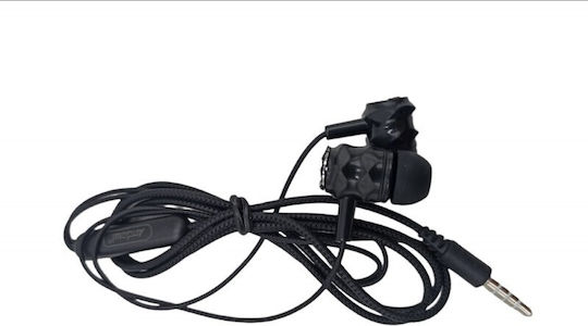 Andowl Q-TE10 In-ear Handsfree με Βύσμα 3.5mm Μαύρο