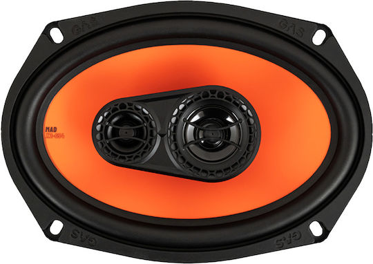 Gas Audio Power Set Auto-Lautsprecher Mad X2-694 6x9" mit 130W RMS (3 Weg)