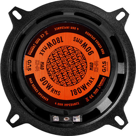 Gas Audio Power Σετ Ηχεία Αυτοκινήτου Διαιρούμενα 5.25" με 90W RMS (2 Δρόμων)
