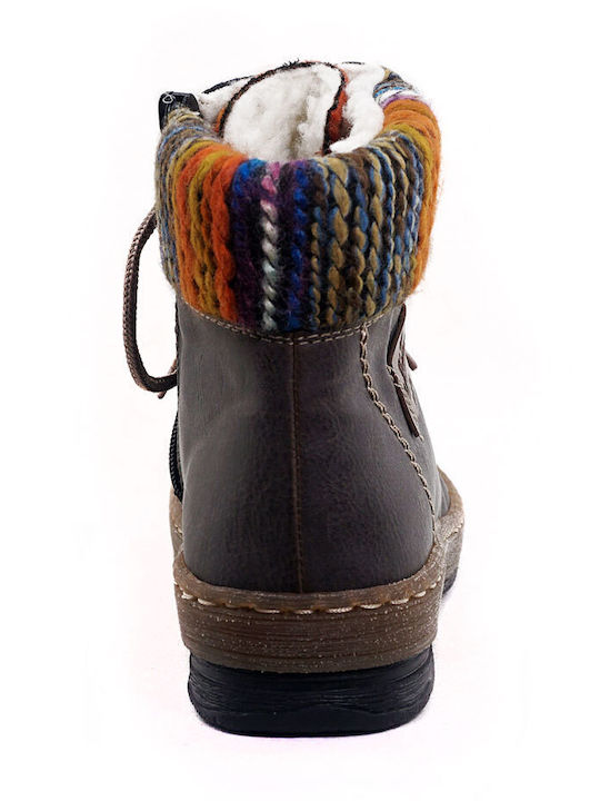 Stiefeletten Damen Gray