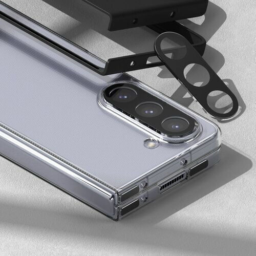 Ringke 2 Pack Cover Προστασία Κάμερας Tempered Glass Μαύρο για το Galaxy Z Fold5