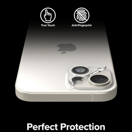 Ringke Protector Προστασία Κάμερας Tempered Glass Διάφανο για το iPhone 15 / 15 Plus