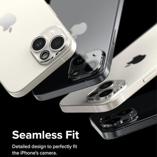 Ringke Protector Προστασία Κάμερας Tempered Glass Διάφανο για το iPhone 15 / 15 Plus
