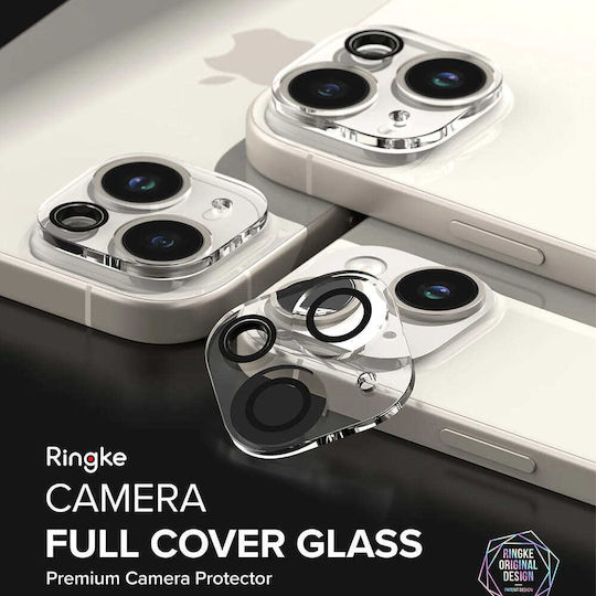 Ringke Protector Προστασία Κάμερας Tempered Glass Διάφανο για το iPhone 15 / 15 Plus