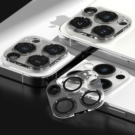 Ringke Protector Προστασία Κάμερας Tempered Glass Διάφανο για το iPhone 15 Pro