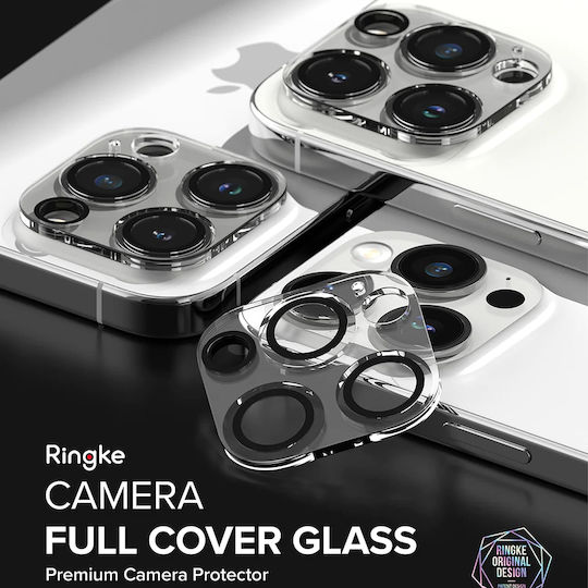 Ringke Protector Προστασία Κάμερας Tempered Glass Διάφανο για το iPhone 15 Pro Max