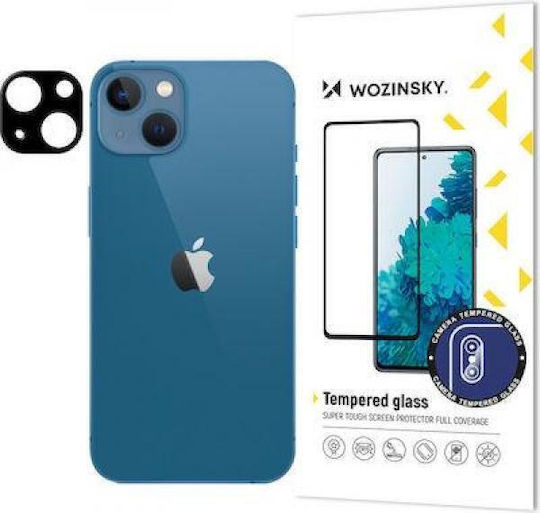 Wozinsky Full Протектор за камера Закалено стъкло Черен за iPhone 15 Plus